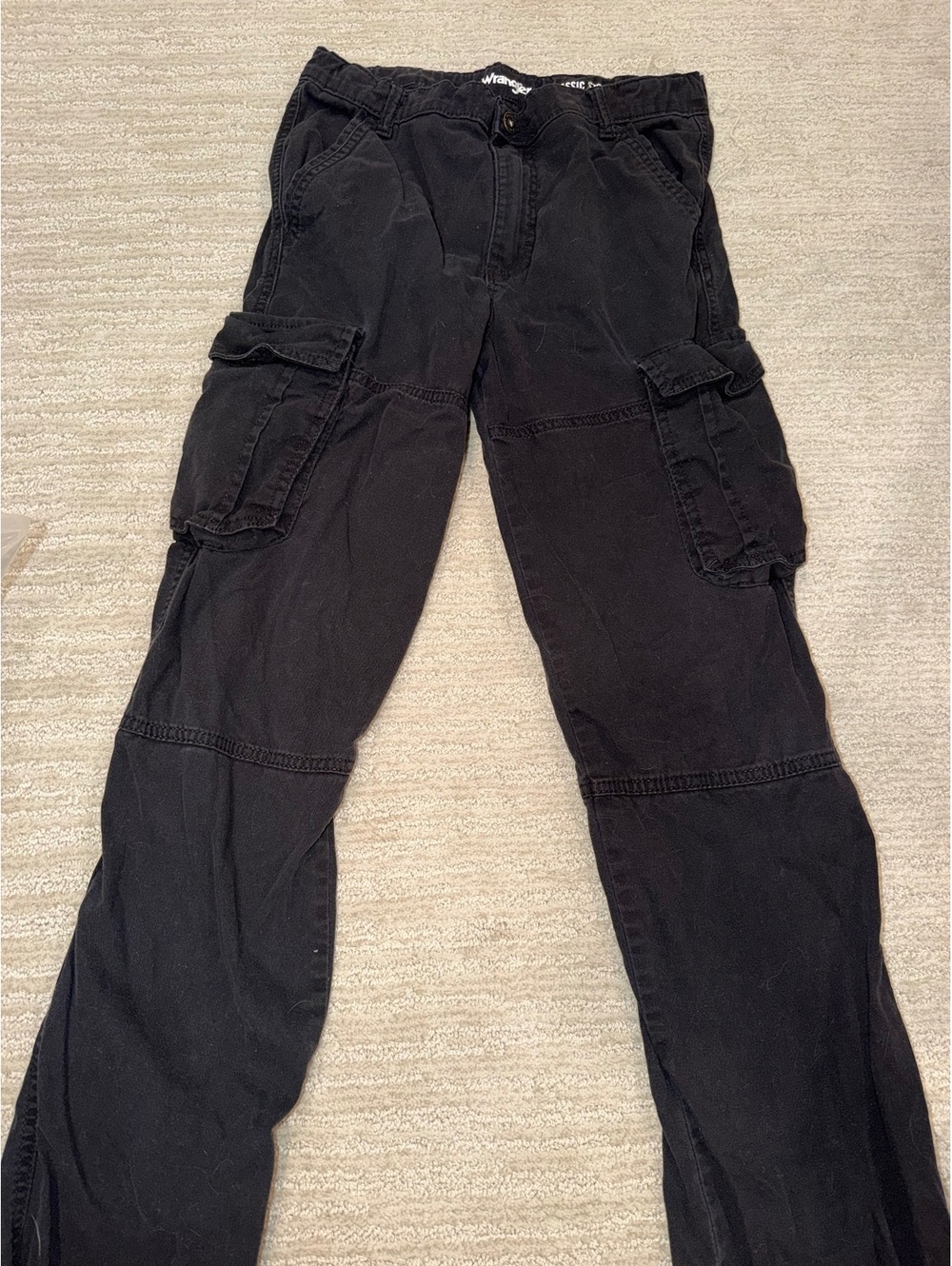 Wrangler black cargo pants